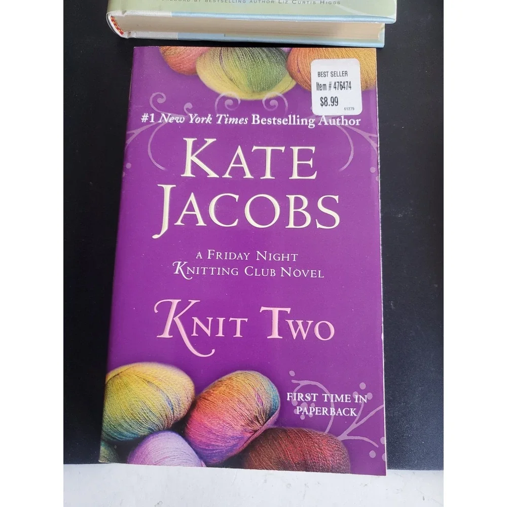 Friday Night Knitting Club Series Lot of 4 Knitting Novels Kate Jacobs Macomber